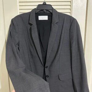 Hugo Boss sz 14 modern fit gray blazer